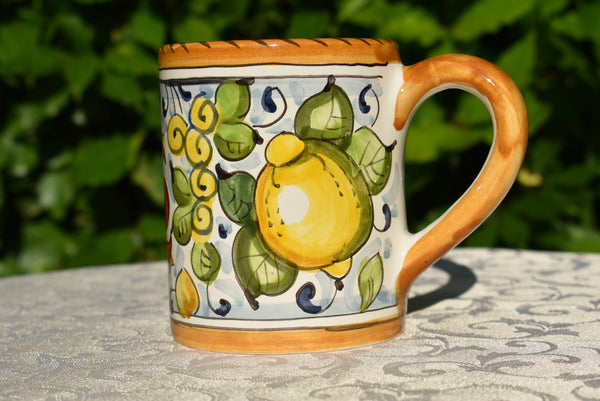Ceramic large mug handmade