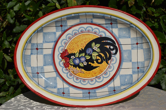 Piatto in ceramica