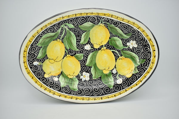 Ceramic medium oval platter