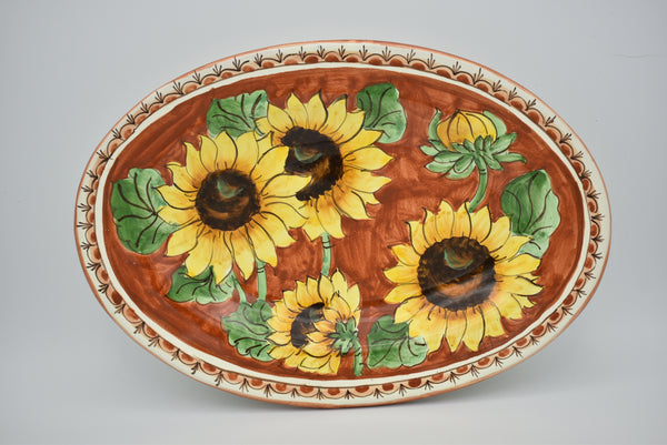 Ceramic medium oval platter