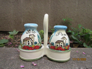 ceramic salt and pepper shakers
