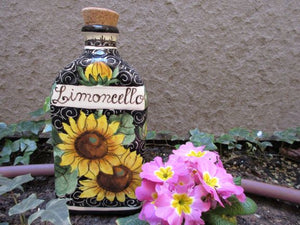 ceramic bottle for limoncello