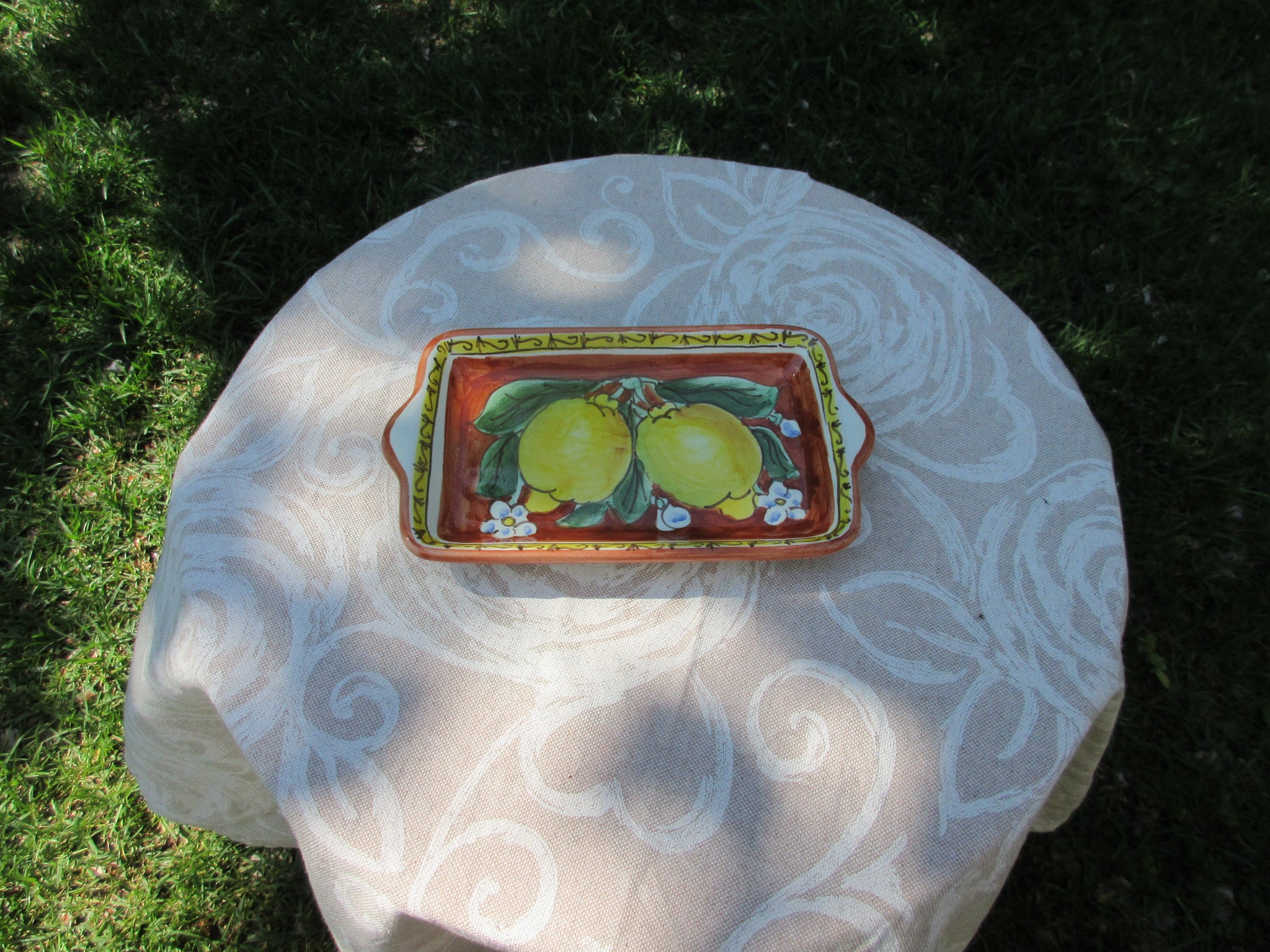small ceramic tray