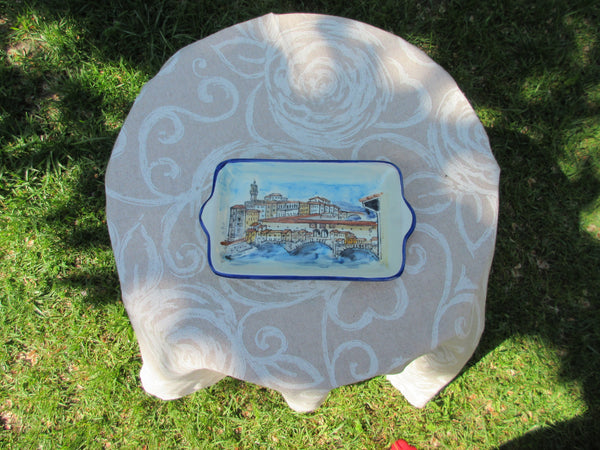 Medium ceramic tray