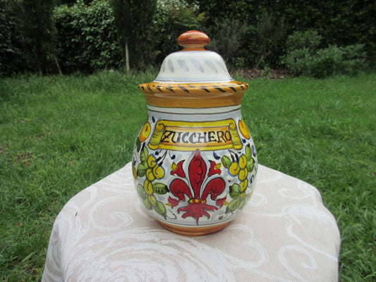 ceramic container jar