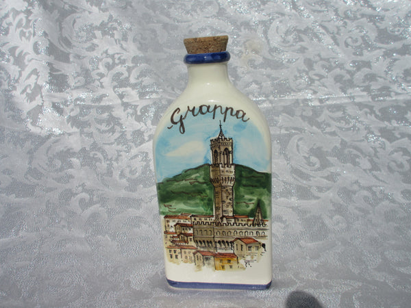 ceramic bottle decor