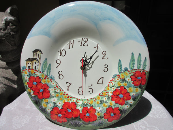 ceramic wall clock
