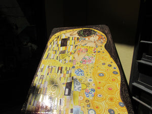 Ceramic Klimt tile
