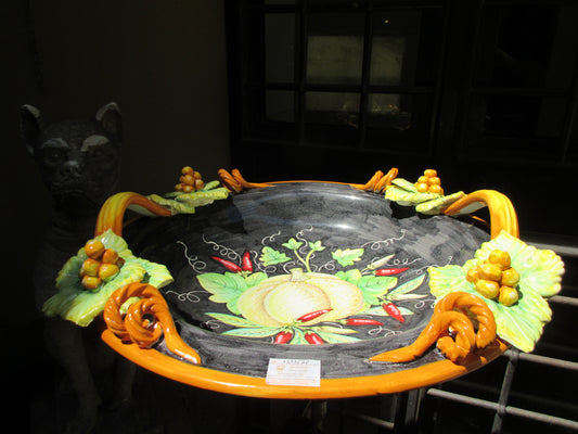 centrotavola in ceramica
