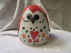 ceramic owl decor