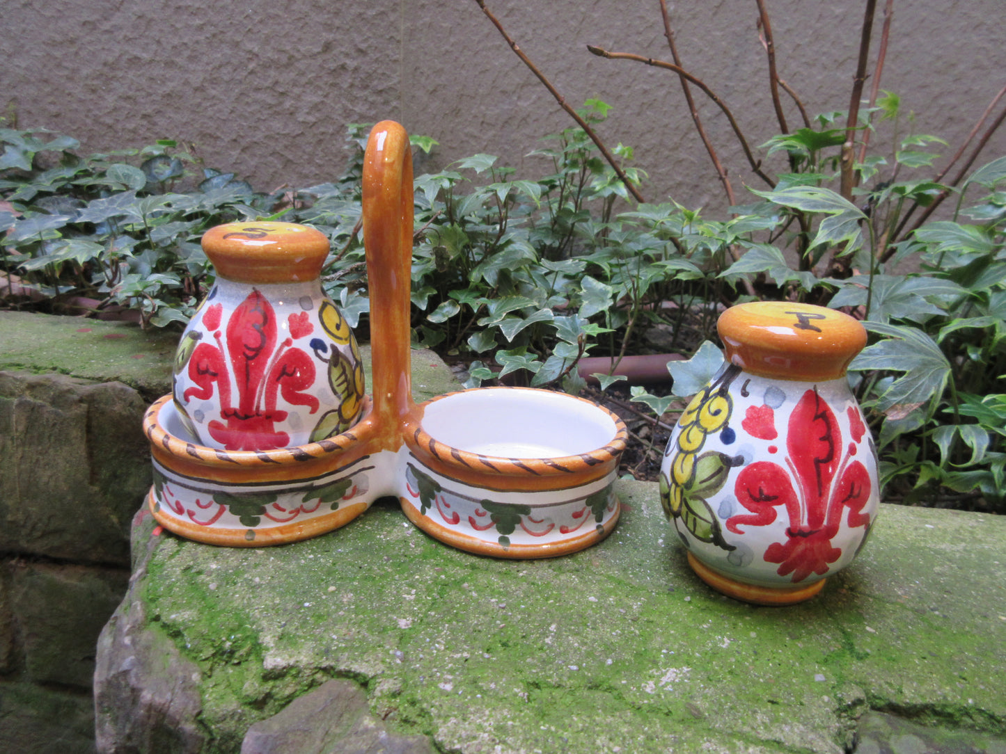 ceramic salt and pepper shakers