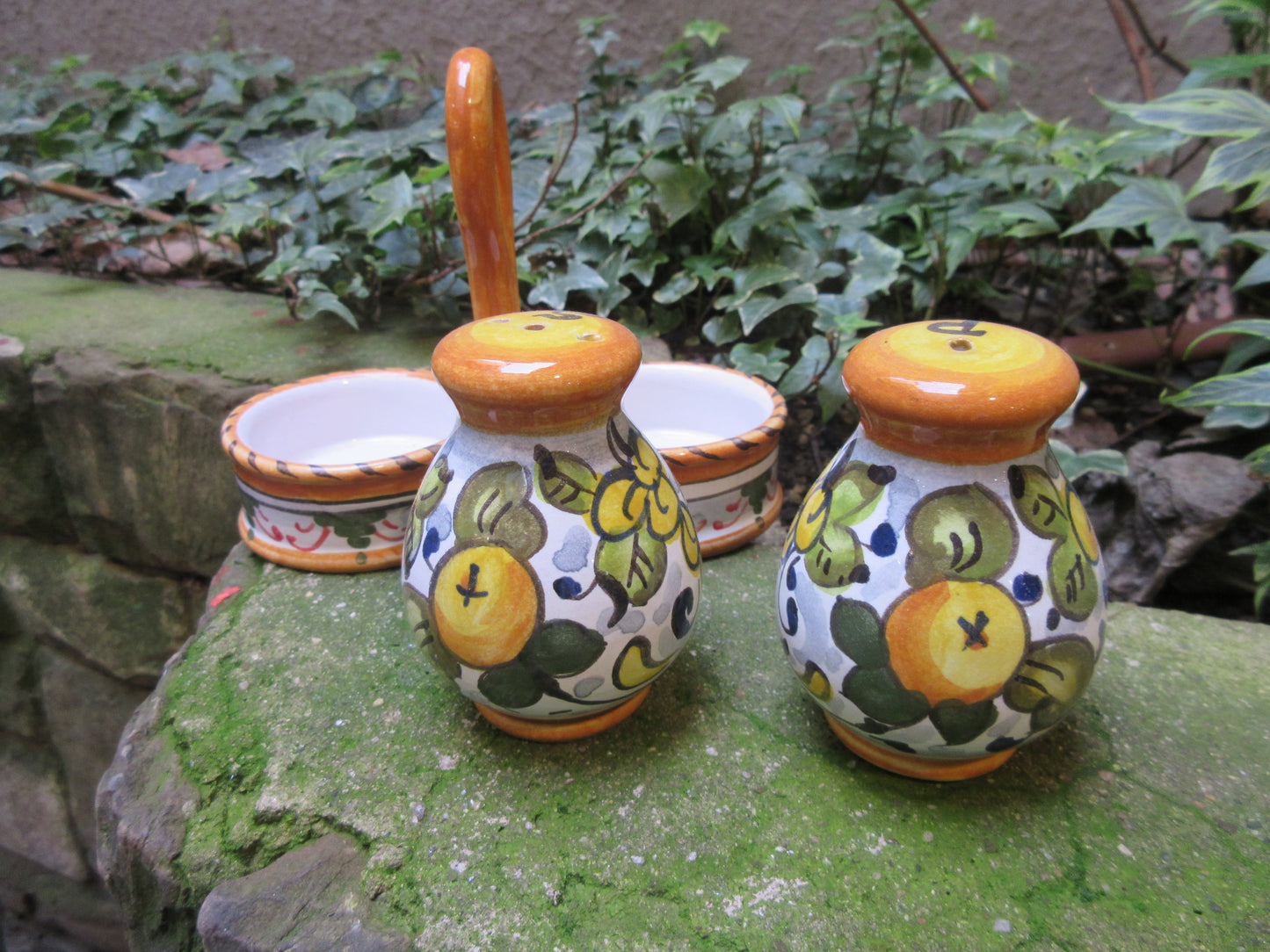 ceramic salt and pepper shakers