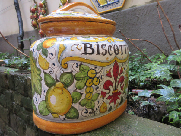 Ceramic cookie jar