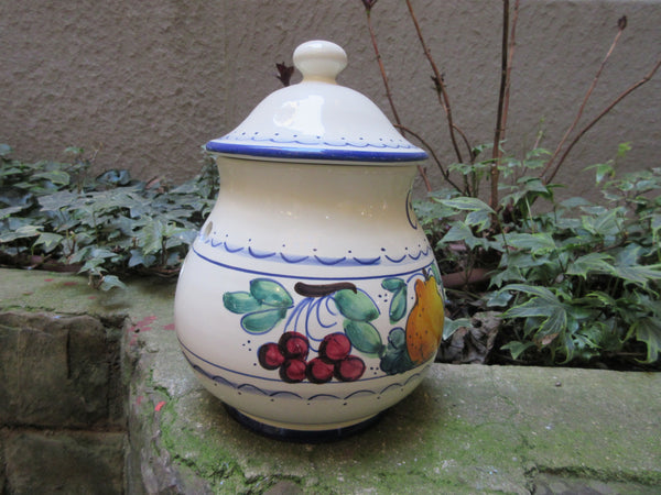 Ceramic container jar