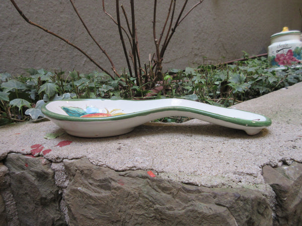 Ceramic spoon rest